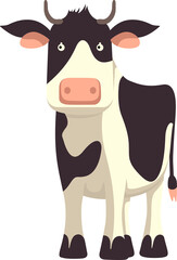 Cute cow cartoon