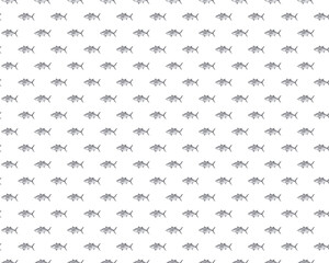 black and white tuna fish pattern