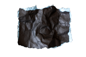 Papel, colores, recorte, negro