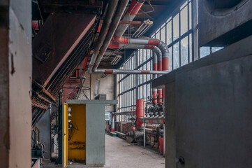 Exploring the Enigmatic Beauty of an Abandoned, Historic Boiler Room: Unveiling the Secrets of a Forgotten Architectural Gem