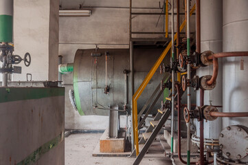 Exploring the Enigmatic Beauty of an Abandoned, Historic Boiler Room: Unveiling the Secrets of a Forgotten Architectural Gem