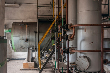 Exploring the Enigmatic Beauty of an Abandoned, Historic Boiler Room: Unveiling the Secrets of a Forgotten Architectural Gem