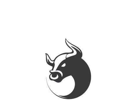 illustration of a bull