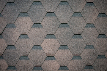 Soft tile close-up, selective focus