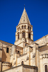 Fototapeta na wymiar Saint Paul church in Nimes