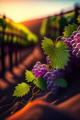 grapes on the vine