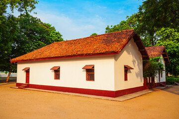 Fototapeta na wymiar Sabarmati Gandhi Ashram in Ahmedabad