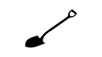 shovel silhouette © OMIA