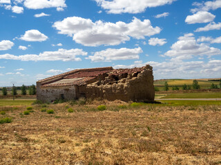 Palomar del Conjunto de palomares de la localidad de Villamayor de Campos. Zamora, Castilla y...