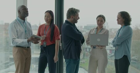 Group of Business People Meeting at Conference