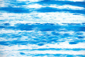 Abstract white and blue background painted with watercolor.