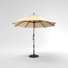 white umbrella