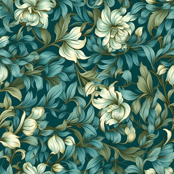 Flower pattern seamless © Jack