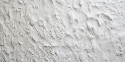 Textured white rustic wall paint closeup for background, wallpaper, design