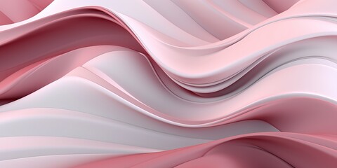 Fototapeta premium Abstract pink swirling background, generative ai