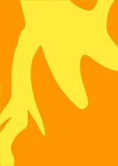 Obraz premium summer background for design yellow orange colors