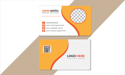 Futuristic business card design. Modern shape with abstract silver. Luxury dark gradient background. Vector illustration print template.