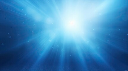 Fototapeta premium Blue Light Ray Abstract. Generative AI 