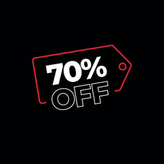 75% off discount price tag
tag for offers and sales
