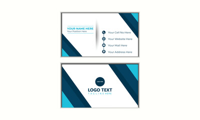 Modern Business Card - Creative and Clean Business Card Template.