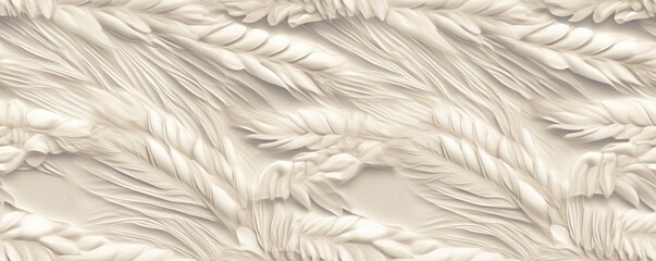 n Abstract Horizontal background, wheat flowing, carved, and engraved in ivory. Liquid flow texture. Fluid art Abstract-themed, photorealistic illustrations in JPG.generative ai