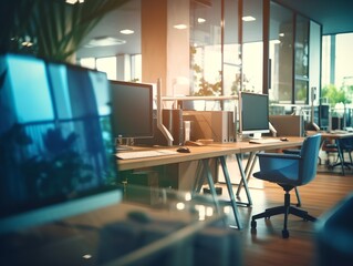 Office workspace, generative ai