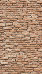 Red brick background texture seamless pattern. Seamless brick masonry. Red brick wall seamless illustration background. Generative AI