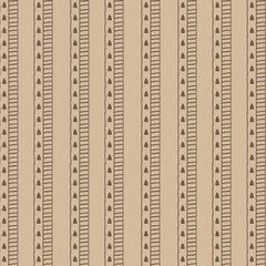 Background brown ethnic native fabric textile style decoration illustration drawing