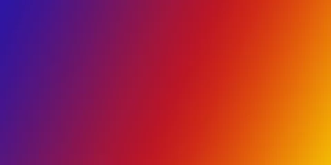 Poster Abstract gradient red orange and pink soft colorful background. Modern horizontal design for mobile app © Александр Белавин