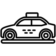 taxi icon, public transport, vehicle vector icons for web design, app, banner, flyer and digital marketing.