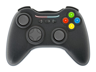 Generic game controller isolated on transparent background. 3D illustration © Destina