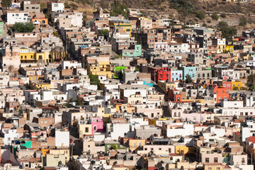 メキシコ・サカテカスの街並み