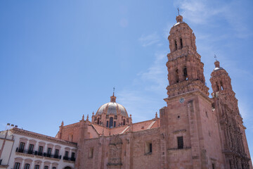 Fototapeta na wymiar サカテカス大聖堂/Catedral Basílica de Zacatecas