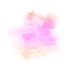 Abstract pink and orange gradient painted watercolor background texture, pastel watercolor design with digital painted for template.