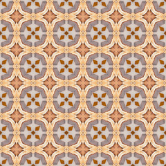 Fototapeta premium Seamless Summer Paper Funky Structure Trendy Creative Template Shape Retro Textile Vintage Art Tile Backdrop Modern Geometric Design Print Texture Background Wallpaper Graphic Fabric Pattern.