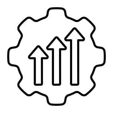 Technical Challenges Thin Line Icon