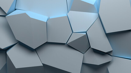 abstract background with triangles , triangular background. spike and sharp forms. deformation of triangulate surface. abstract displacement ai generative