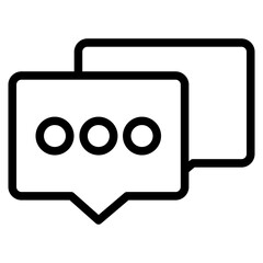 Chat Line Icon