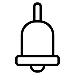 Bell line icon