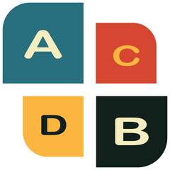 Business data graphic diagram element