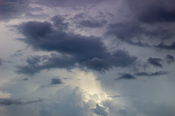 Obraz premium blue sky with clouds
