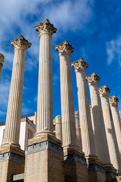 Roman Temple of Cordoba, Cordoba, Andalusia, Spain