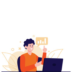 People Work Illustration