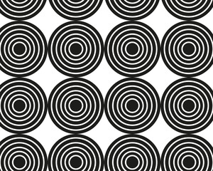 Fototapeta na wymiar black and white pattern / pattern design