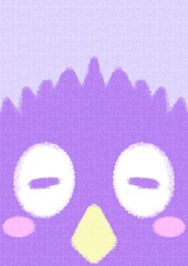 Bear and friend cute color pink blue purple