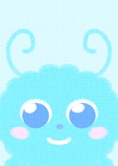 Bear and friend cute color pink blue purple