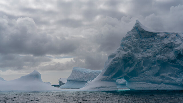 Icebergs, Pleneau Island, Antarctica