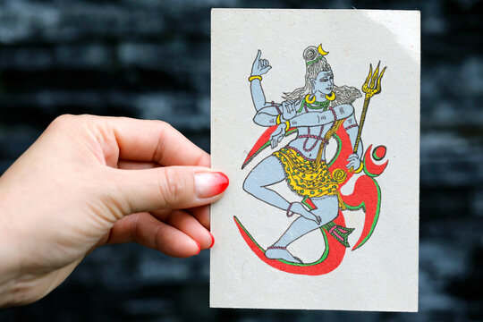 Hindu deity, Shiva, the Hindu god of Transformation or Destruction, Vietnam