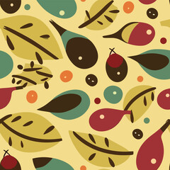 Seamless Colorful Olive Pattern.

Seamless pattern of olives in colorful style. Add color to your digital project with our pattern!