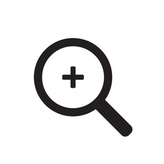 Fototapeta premium zoom icon